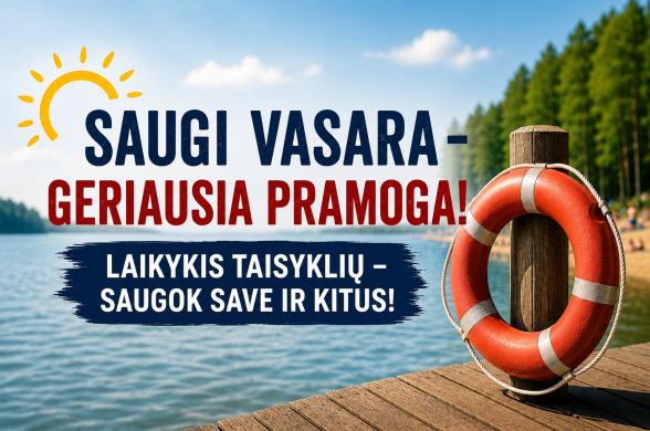 MĖGAUKITĖS VASARA ATSAKINGAI