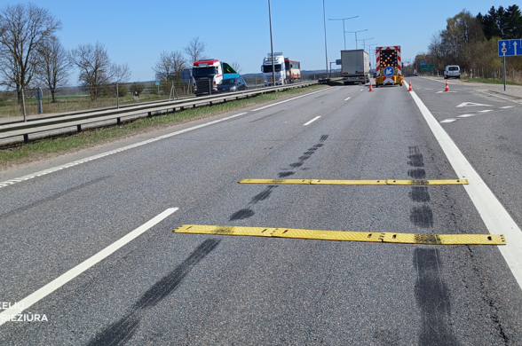 A1 KELYJE VOS IŠVENGTA EISMO ĮVYKIO: KELININKAI RODO, KAIP SUVEIKĖ SAUGOS PRIEMONĖS