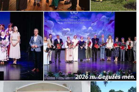 2026 M. GEGUŽĖS MĖNESIO NAUJIENŲ ARCHYVAS