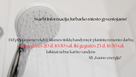 Nuotraukoje pavaizduotas karštas dušas