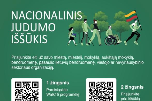 NACIONALINIS JUDUMO IŠŠŪKIS SUGRĮŽO!
