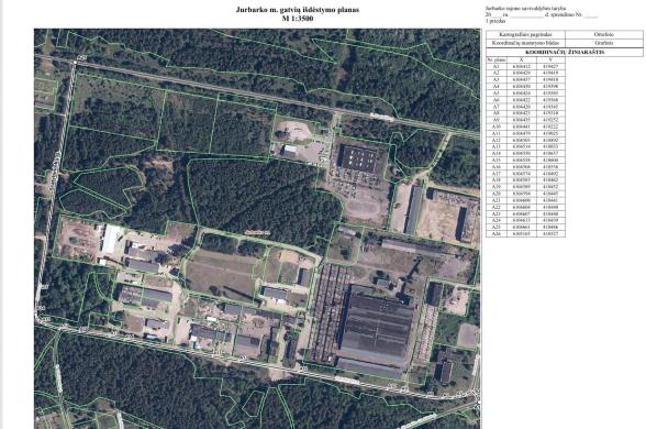 DĖL JURBARKO MIESTO STATYBININKŲ GATVĖS GEOGRAFINIŲ CHARAKTERISTIKŲ PAKEITIMO 